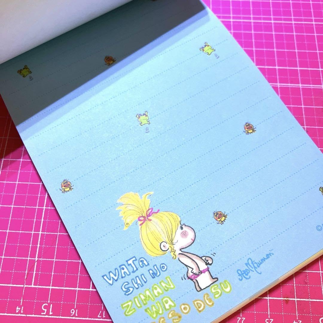 Amazon.co.jp: 水森亜土 亜土ちゃん メモパッド メモ帳 レトロ